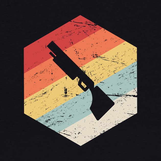 Retro 70s Shotgun Icon | Skeet Shooting by Wizardmode